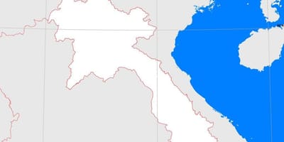 Kort over laos oversigt